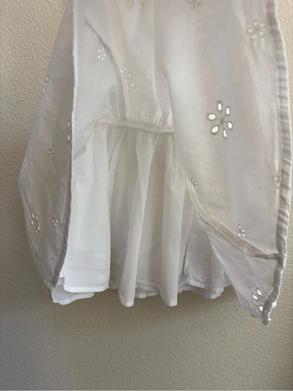 GAP White Eyelet Tank Sundress
